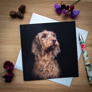 Biglietto d'auguri - Millie, Vizsla dal pelo duro