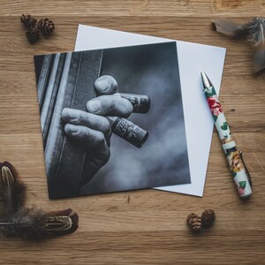 Greetings Card - Ready and Waiting, Cartridges, Shooting