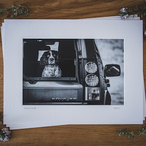 Ready for the Off - Mounted Print