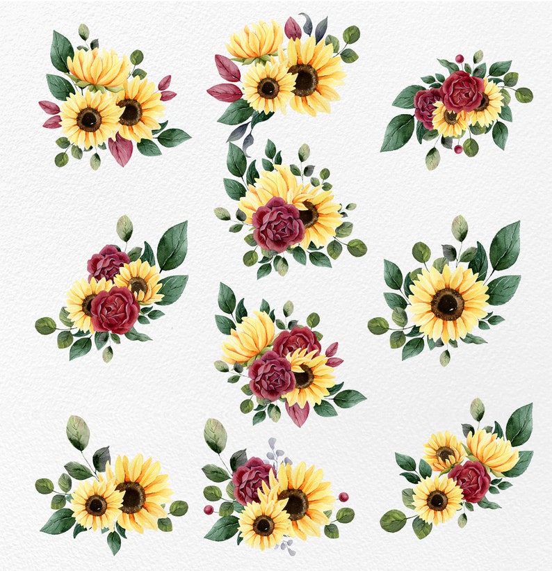 Free Free Red Sunflower Svg 732 SVG PNG EPS DXF File