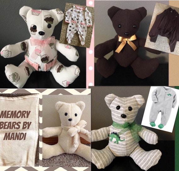etsy memory bear