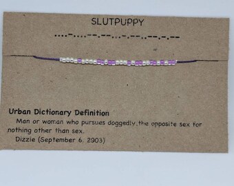 Popular Items For Slut Purple Bracelet Popular Items For Slut Purple Bracelet