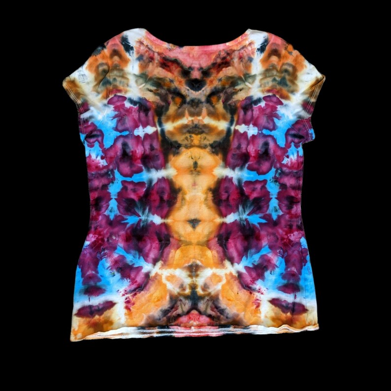 Upcycled Women/'s Tie Dye Shirt Size XL
