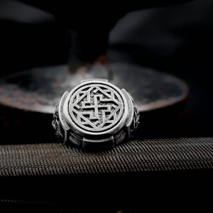 Valkyrie Ring, Nordic Viking Ring, Scandinavian Norse Viking Jewelry, Pagan silver ring gift 925 Sterling Silver