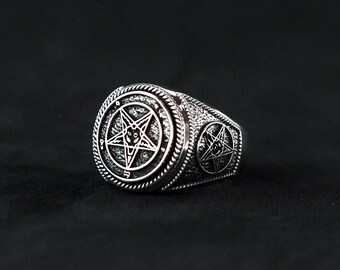 Satanic rings shop for sale