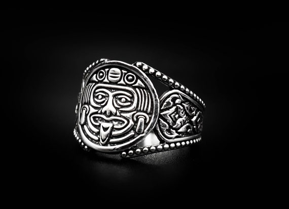 Mexican aztec rings clearance