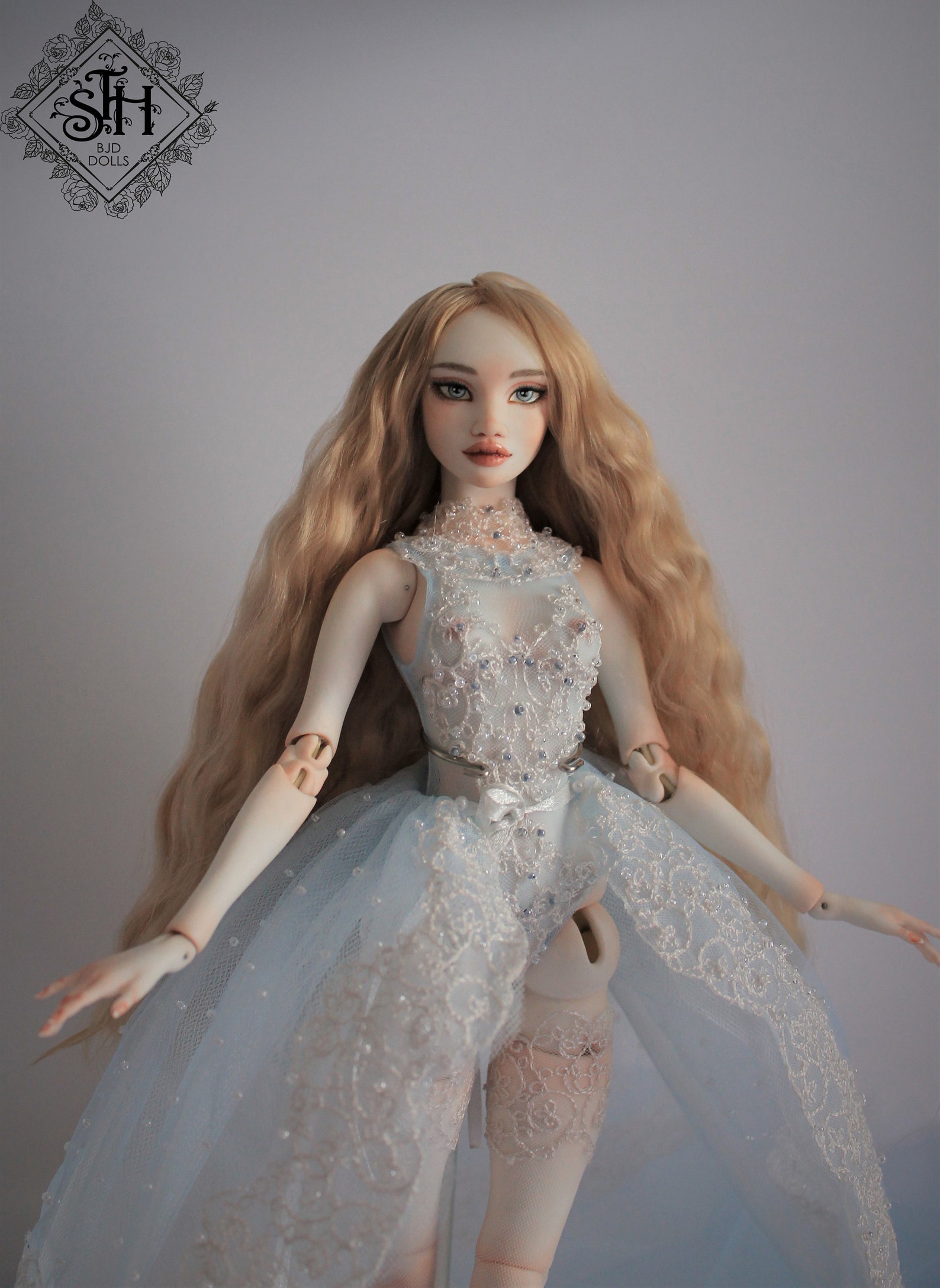 leonardo collection porcelain doll olivia