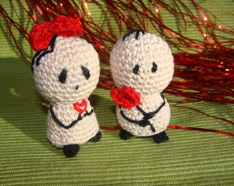 Bigli Migli (small) - Crochet Pattern, Amigurumi Pattern, Valentines Gift, Valentines Dift