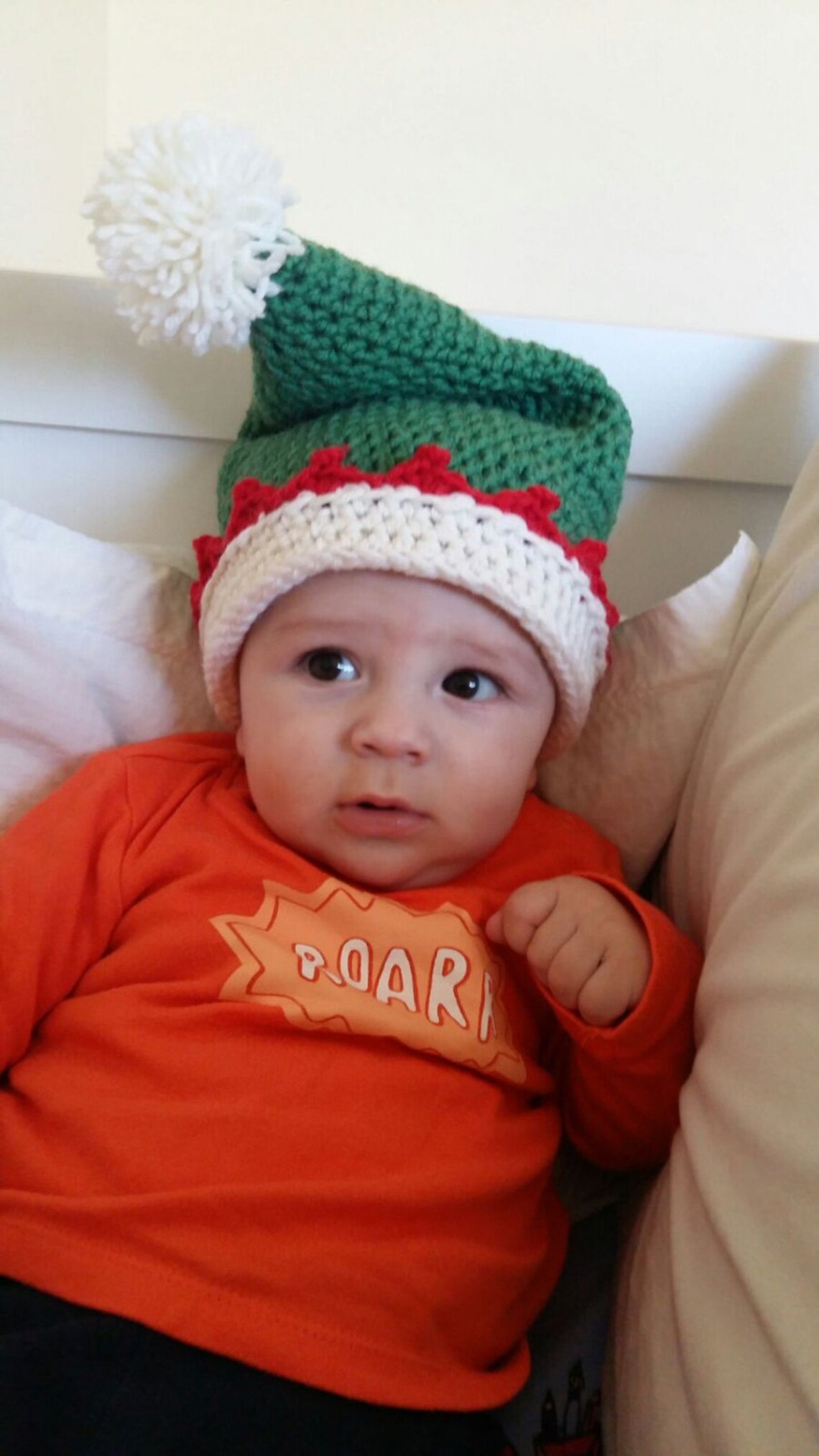 Elf Hat PATTERN Newborn Hat Christmas Elf Hat Elf Costume Etsy