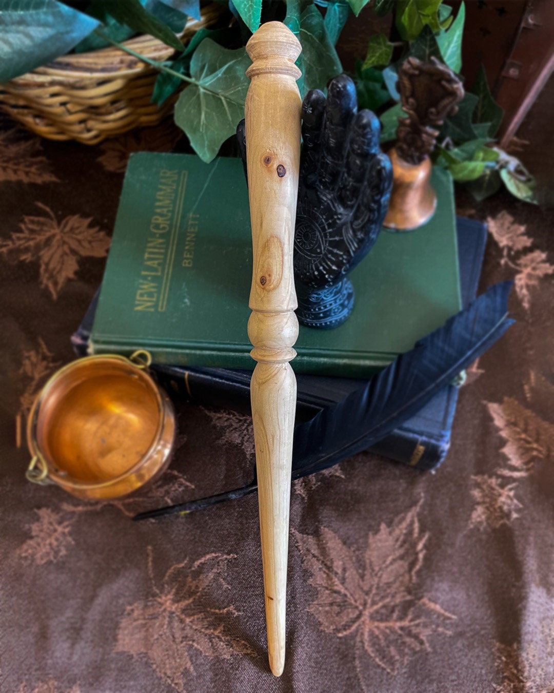 Wand — Willow; Phoenix Feather; 11 1/2 Inches; Slightly Pliant - Etsy