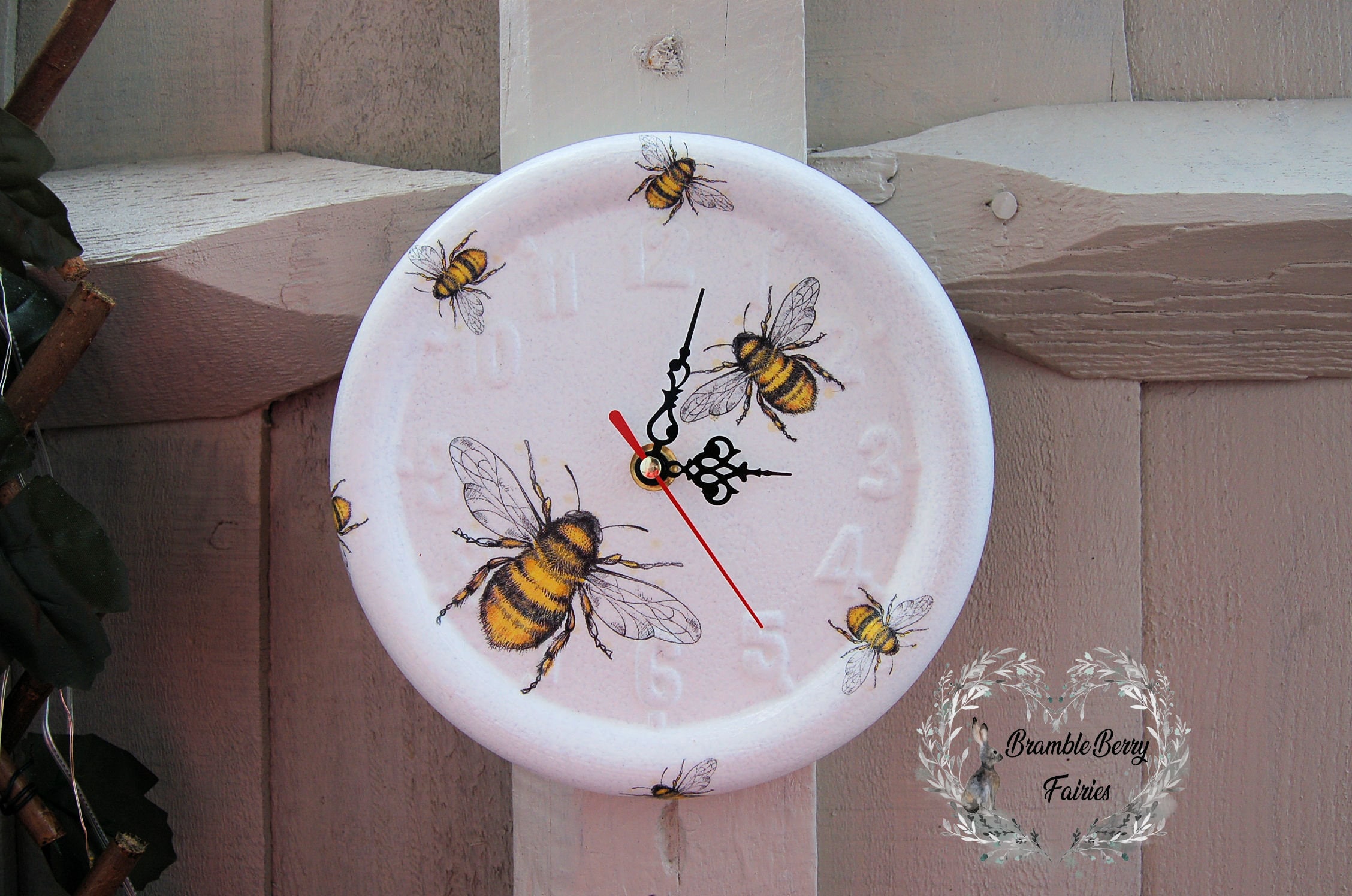Bumble Bee Save the Bees Coasters Set of 4 Handmade Decoupage Etsy UK