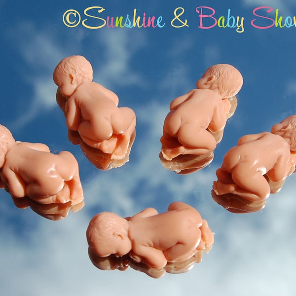 10 x New born Baby Soaps Baby Shower Party Bag Favours Scented In Baby Powder