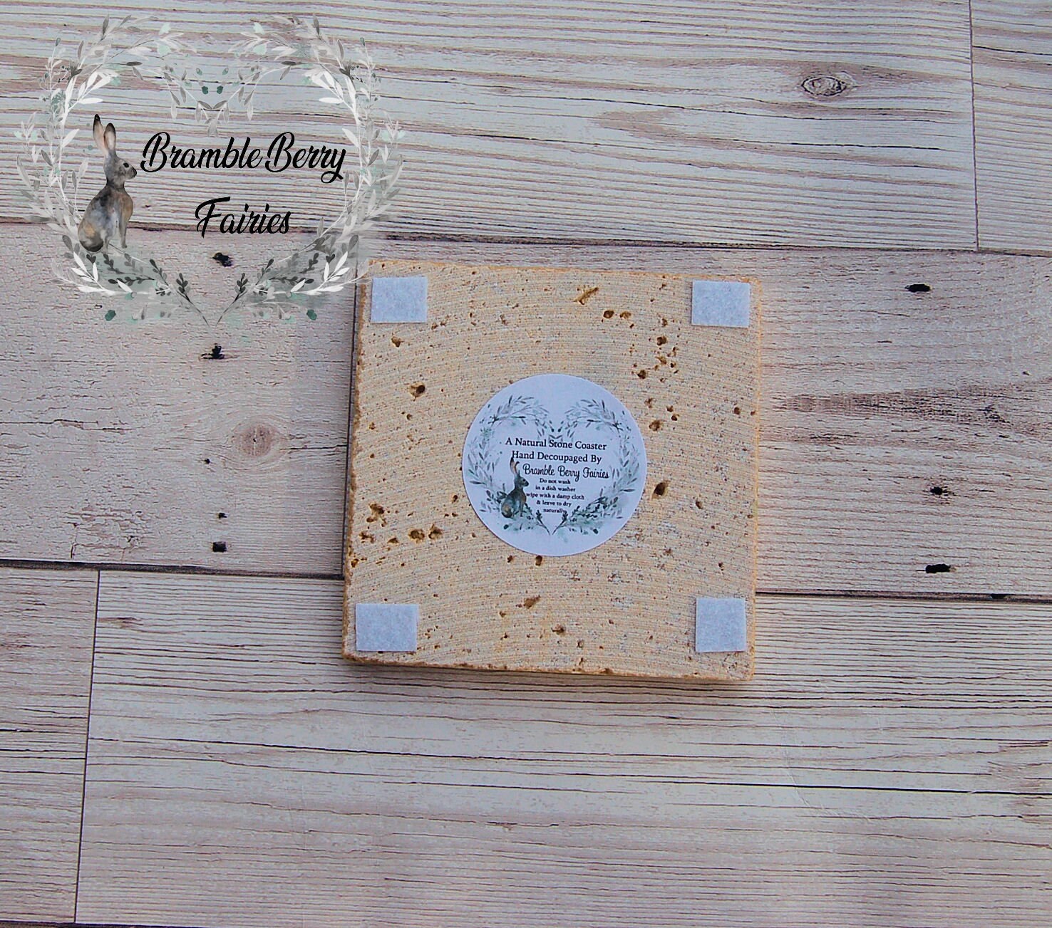 Bumble Bee Save the Bees Coasters Set of 4 Handmade Decoupage Etsy UK