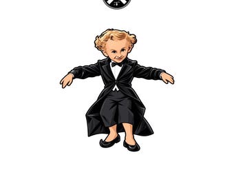 Tip Toeing In My Jawdins, Jordans, Rumple Stilskin, Funny Sticker, Creepy Guy Dancing, Water bottle sticker, Laptop decal