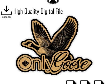 Goose Hunting patch SVG, lasergesneden bestand, grappig hoedontwerp (digitale download)