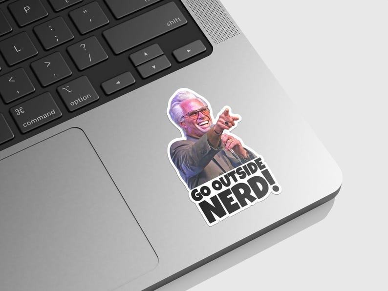 Baby Billy Bible Bonkers, Go Outside Nerd, Baby Billy Go Outside Nerd Sticker, Baby Billy sticker files, Baby Billy, Righteous Gemstones bild 4