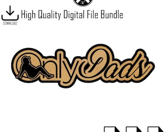 Only Dads Hat Patch, Only Dadbods , Only Dads SVG, Only Dads PNG, Only Dads Sublimation, Only Dads Logo, Custom logo, Hat Patch