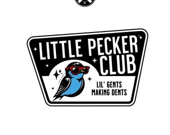 Funny Retro Bird Sticker | Journal Sticker | Water Resistant Vinyl Sticker | Scratch Resistant | Cool Kids Club Decal | Funny Sticker