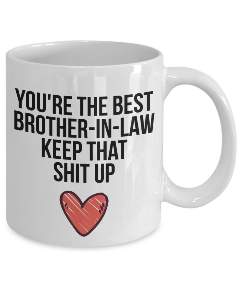 Brotherinlaw Mug Brotherinlaw Gift Gift for Etsy