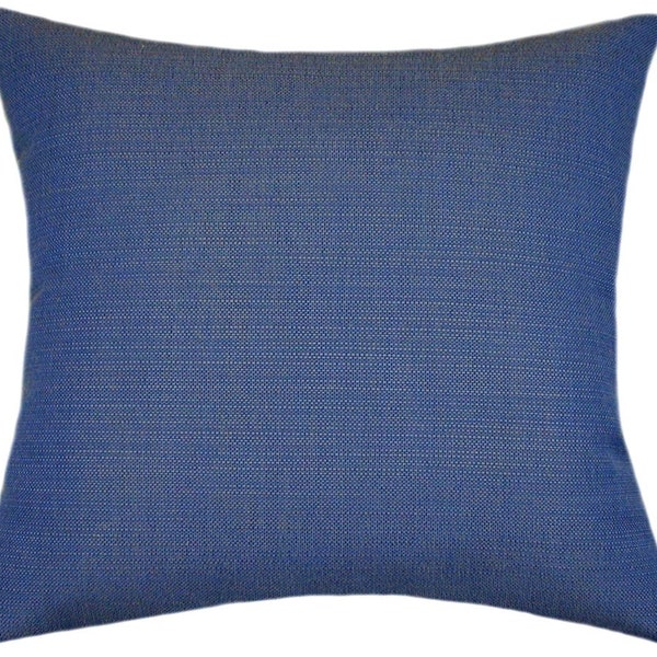 Sunbrella® Echo Midnight Indoor/Outdoor Pillow, Decorative Pillows, Sunbrella Outdoor Pillows