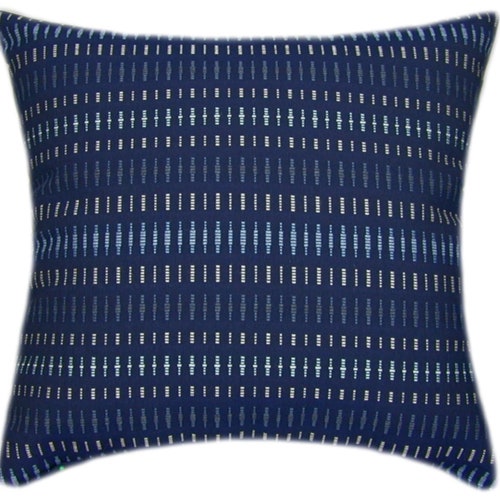 Sunbrella® Midori Indigo Indoor/outdoor Pillow Decorative Etsy
