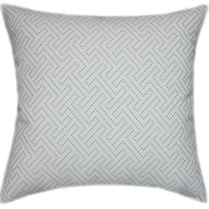 Sunbrella® Crete Cloud Pillow: Geometric Indoor/Outdoor Throw Pillow