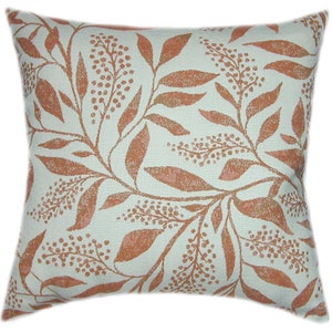 Sunbrella® Guava Floral Pillow: Indoor/Outdoor Decorative Pillow