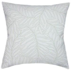 Sunbrella® Lively Sage Floral Pillow: Indoor Outdoor Decor
