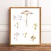 Woodland Nursery Printable Art Set. Forest Nursery Prints. Botanical ...