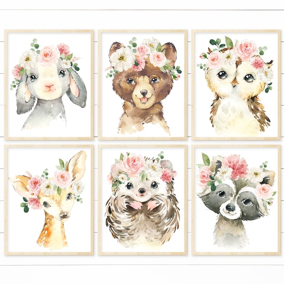 Etsy girl on sale nursery decor