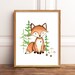 Printable Woodland Nursery Prints. Woodland Nursery Decor. Nursery Wall ...