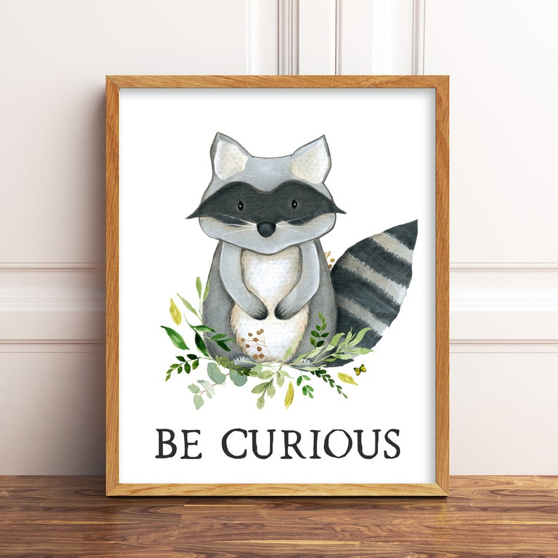 Boy Woodland Nursery Print Woodland Nursery Decor Boy Wall | Etsy