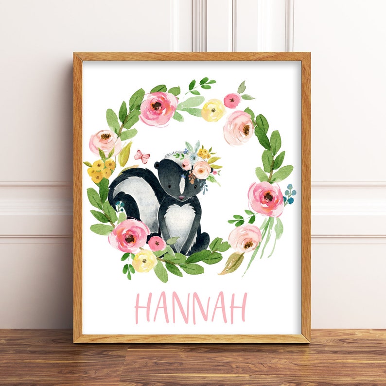Digital Printable Personalized Baby Gift Personalized Nursery Etsy