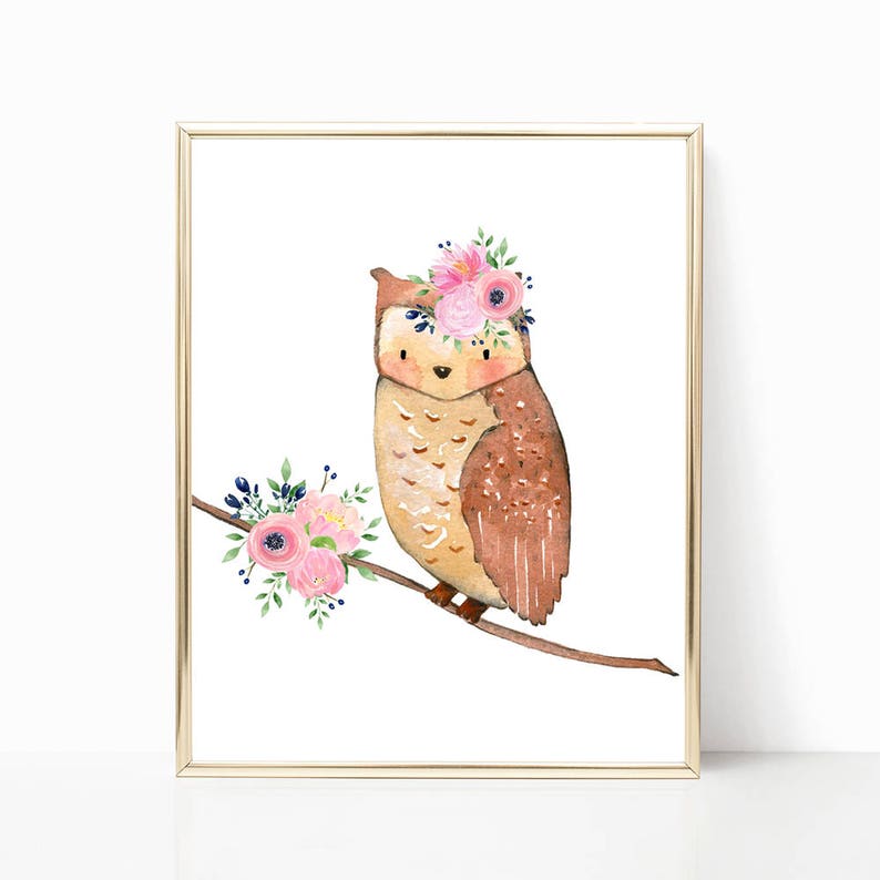 Navy and Pink Nursery Wall Art. Pink and Navy Wall Art. Blush Etsy