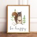 Printable Woodland Nursery Prints Boy Wall Art Tree Nursery - Etsy