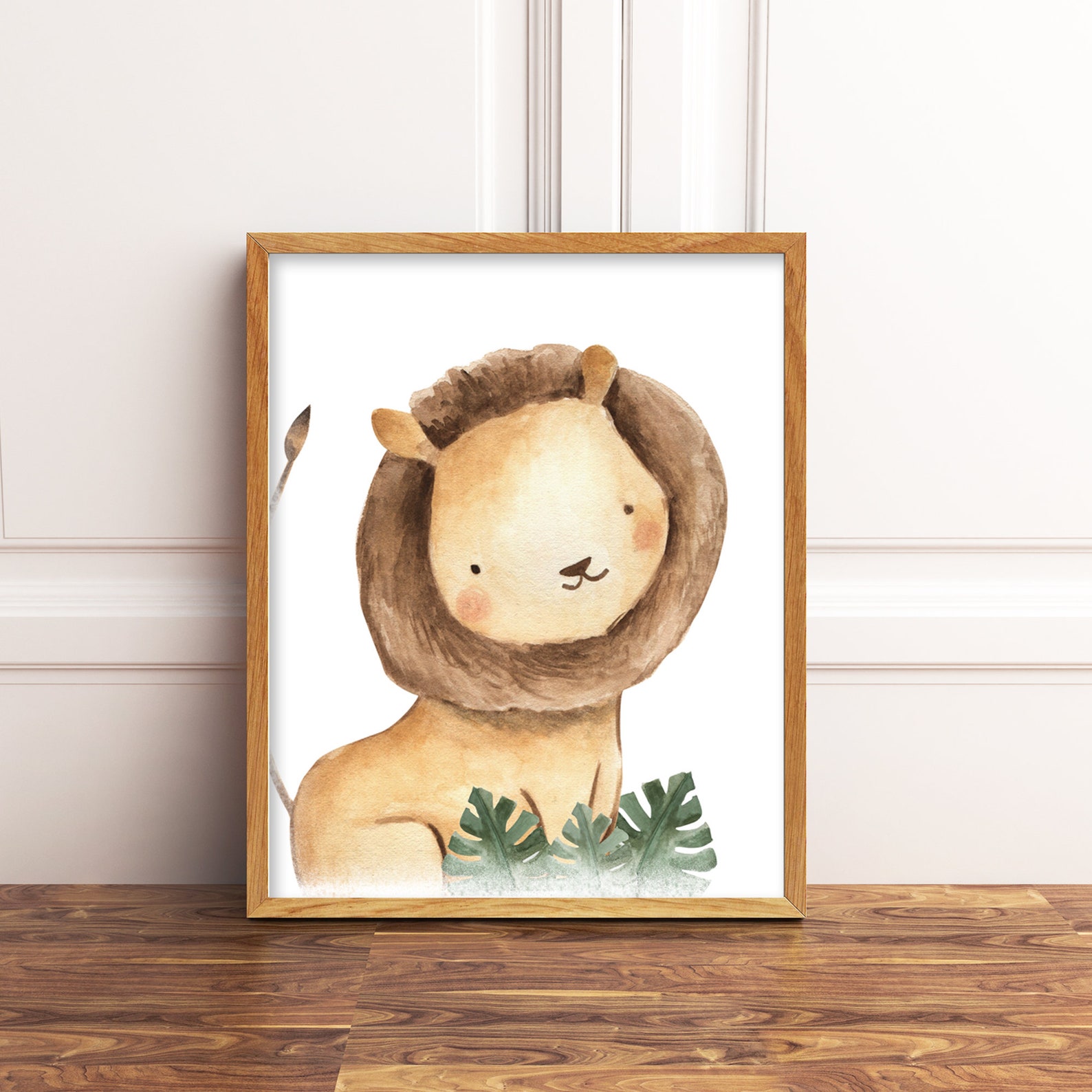 Safari Nursery Printable Art Set of 6. Safari Nursery Decor. | Etsy