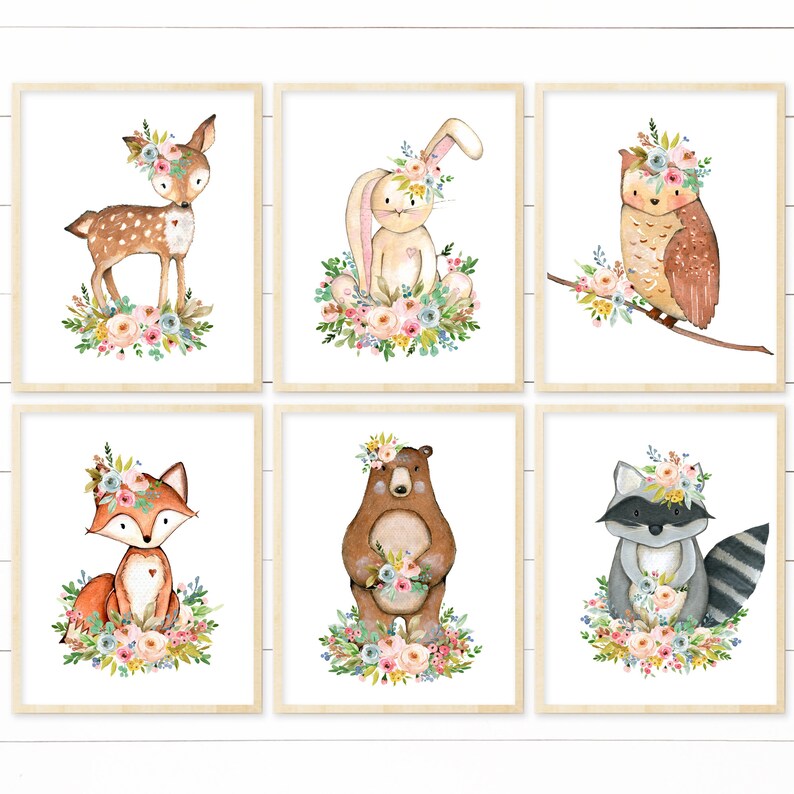 boho woodland nursery decor