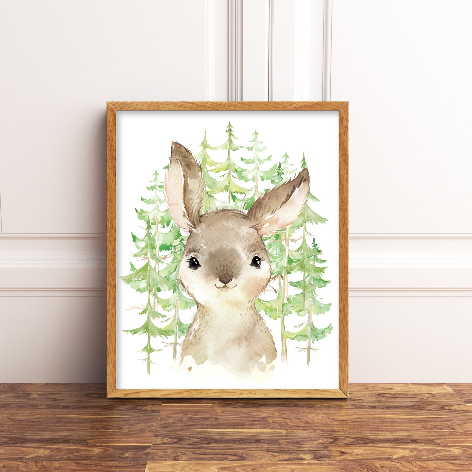 Printable Boy Woodland Nursery Animal Prints. Boy Nursery Art. - Etsy