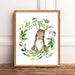 Printable Nursery Art Set. Greenery Nursery Prints. Leafy - Etsy