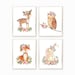 Girl Woodland Nursery Printables. Woodland Nursery Decor. Animal Wall ...