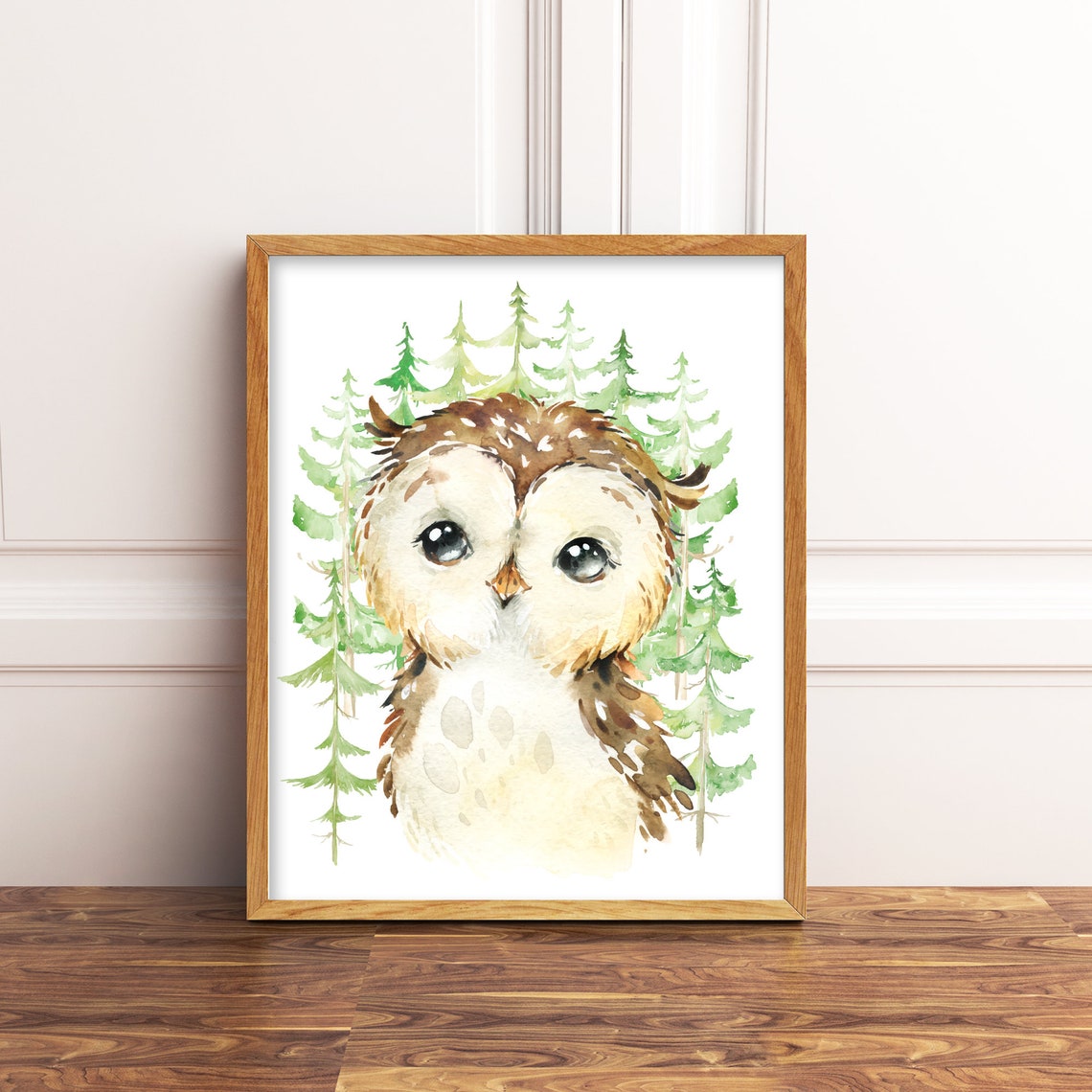 Printable Boy Woodland Nursery Animal Prints. Boy Nursery Art. - Etsy