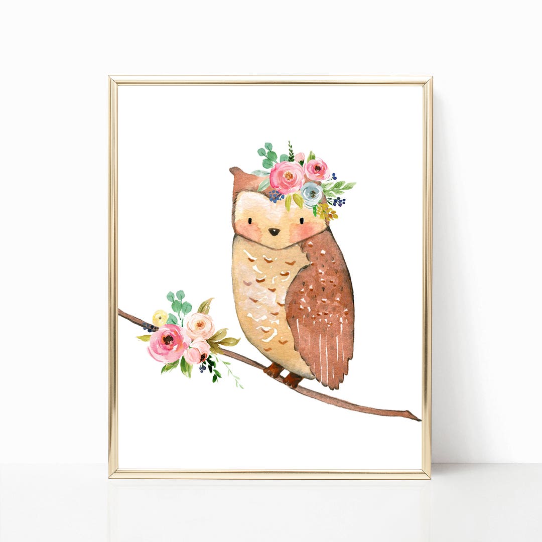 Owl Print. Owl Nursery Art. Owl Wall Art. Owl Nursery. Owl Nursery ...