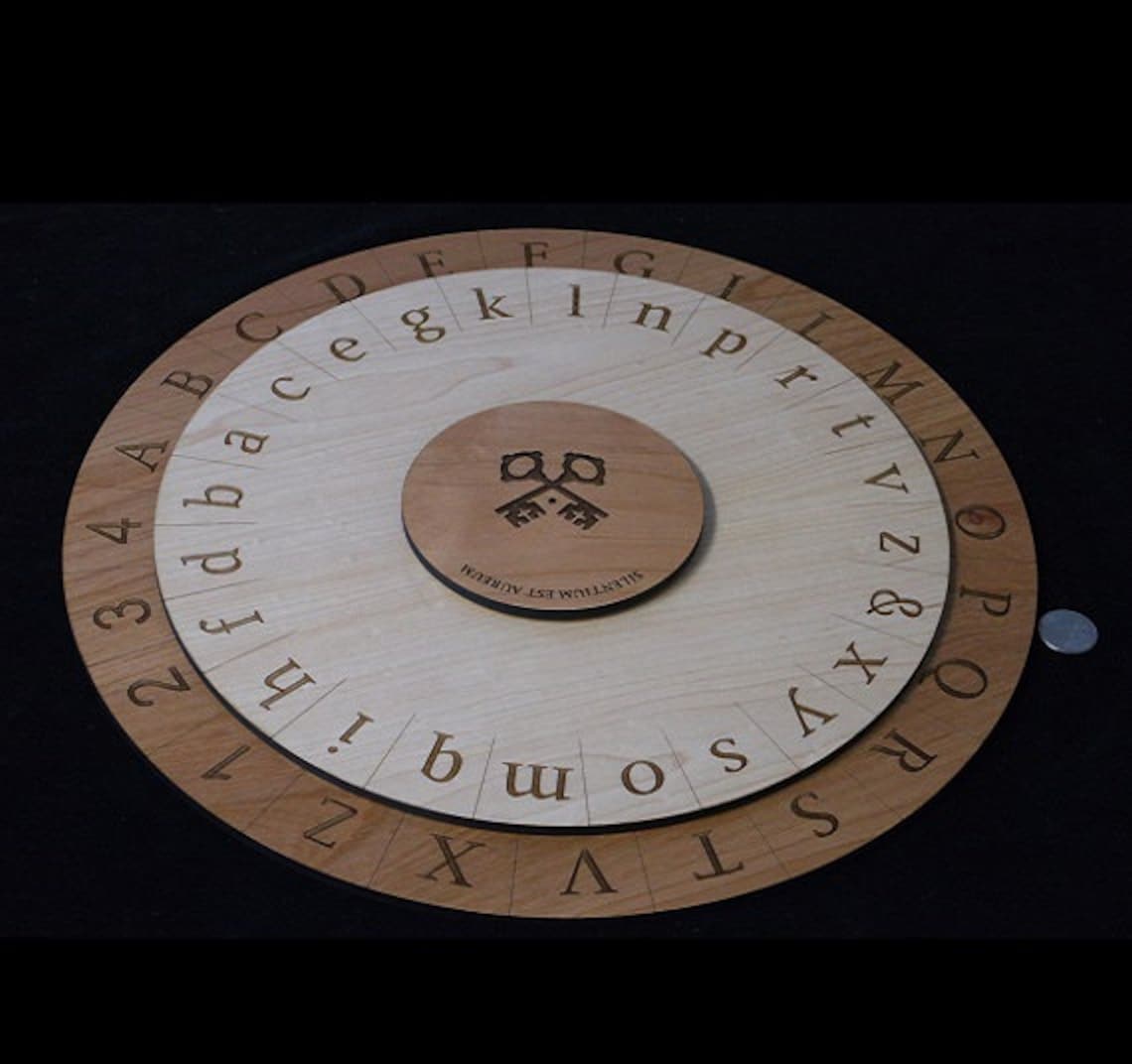 Jumbo Alberti Cipher Wheel Escape Room Puzzle Escape Room Prop Escape ...