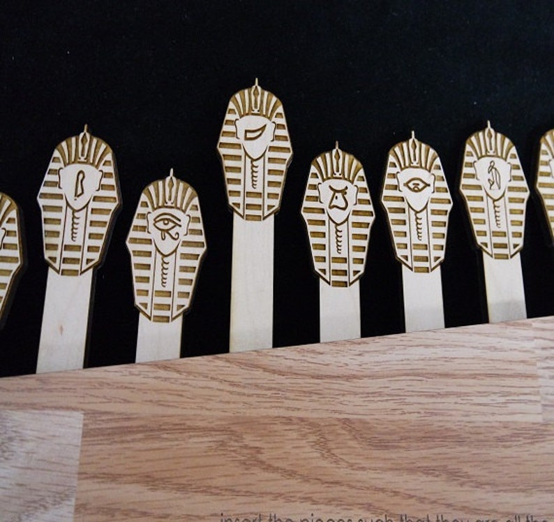 Escape Room Puzzle Egyptian Themed Holey Moley Jumbo Etsy