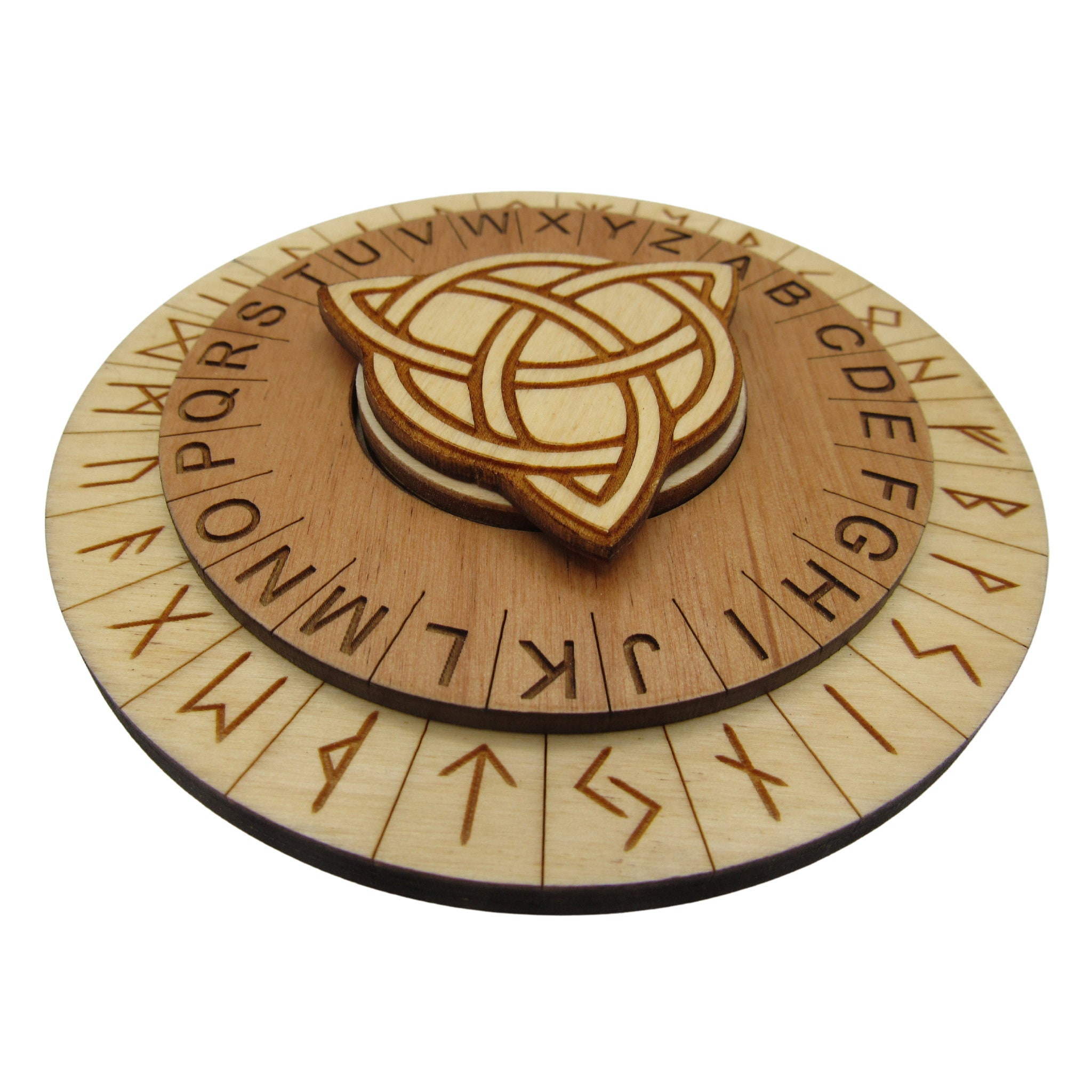 Runes Cipher Wheel for Escape Rooms Decoder Disk Laser - Etsy
