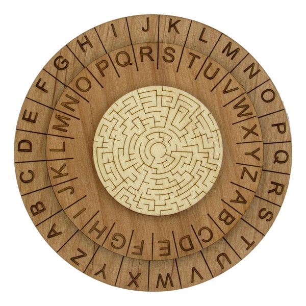 Decoder Ring Caesar Cipher - Etsy