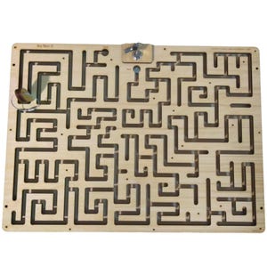 Escape Room Key Maze - Escape Room Prop - Traps a Key for a lock, door, or puzzle box - Perfect for Room Escape Games - Handmade in Florida