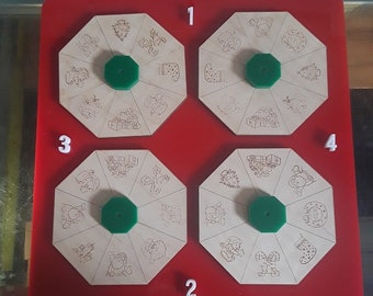 Christmas Match - Escape Room Puzzle and Prop