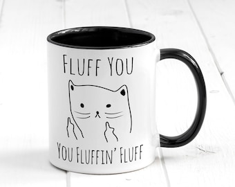 Cat Hates Mugs Womens Vest