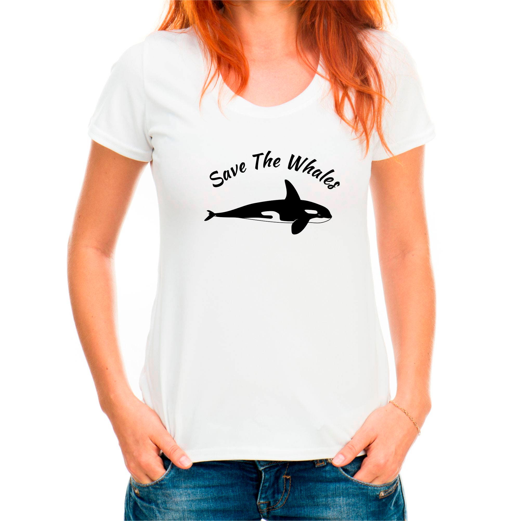 Save The Whales Tshirt Whale Lover Shirt Whale Gifts Etsy